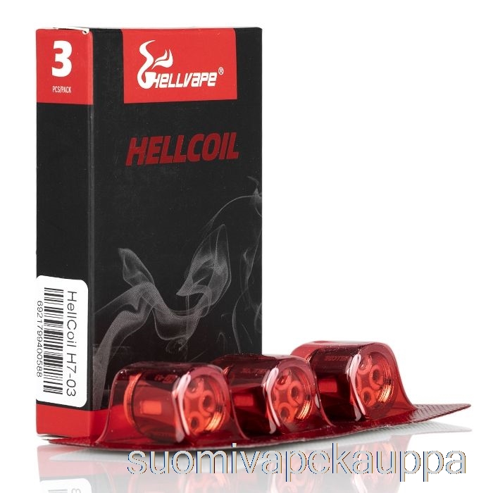 Vape Kauppa Hellvape Fat Kanin Vaihtoverkkokelat 0,15 Ohm Quad H7-03 Kelat